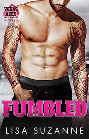 Book cover for "Fumbled" by Lisa Suzanne