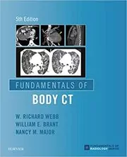 Book cover for "Fundamentals of Body CT" by W. Richard Webb MD