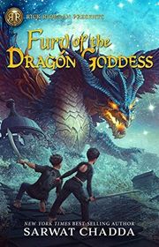 Book cover for "Fury of the Dragon Goddess" by Sarwat Chadda