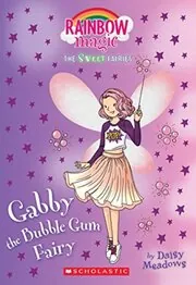 Book cover for "Gabby the Bubble Gum Fairy" by Daisy Meadows