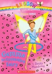 Book cover for "Gemma The Gymnastics Fairy" by Daisy Meadows