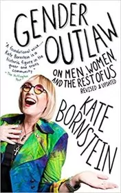 Book cover for "Gender Outlaw" by Kate Bornstein