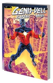 Book cover for "Genis-Vell: Captain Marvel" by Peter David