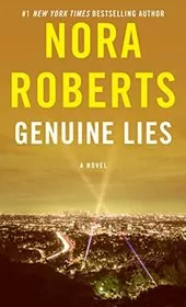 Book cover for "Genuine Lies" by Nora Roberts