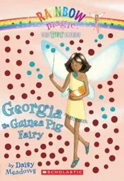 Book cover for "Georgia The Guinea Pig Fairy" by Daisy Meadows