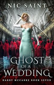 Book cover for "Ghost of a Wedding" by Nic Saint