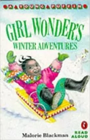 Book cover for "Girl Wonder's Winter Adventures" by Malorie Blackman