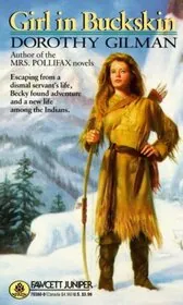 Book cover for "Girl in Buckskin" by Dorothy Gilman