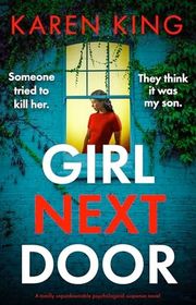 Book cover for "Girl Next Door" by Karen King