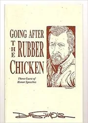 Book cover for "Going After the Rubber Chicken" by Dan Simmons