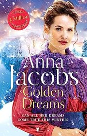 Book cover for "Golden Dreams" by Anna Jacobs