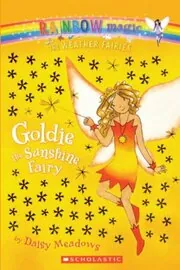 Book cover for "Goldie the Sunshine Fairy" by Daisy Meadows