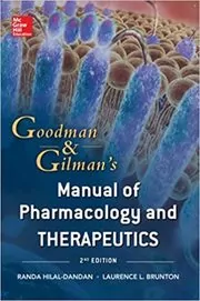 Book cover for "Goodman and Gilman Manual of Pharmacology and Therapeutics" by Randa Hilal-Dandan