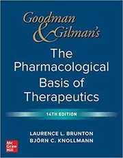 Book cover for "Goodman and Gilman's The Pharmacological Basis of Therapeutics" by Laurence Brunton