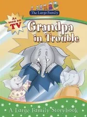 Book cover for "Grandpa in Trouble" by Jill Murphy
