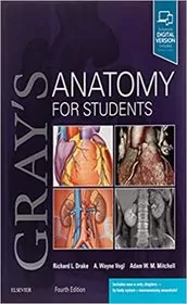 Book cover for "Gray's Anatomy for Students" by Richard Drake PhD