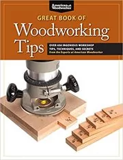 Book cover for "Great Book of Woodworking Tips" by Randy Johnson