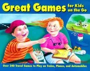 Book cover for "Great Games for Kids on the Go" by Penny Warner