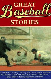 Book cover for "Great Baseball Stories" by Phil Hersh, Ray Bradbury & Bill Bryson
