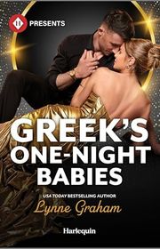 Book cover for "Greek's One-Night Babies" by Lynne Graham