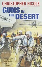 Book cover for "Guns in the Desert" by Christopher Nicole