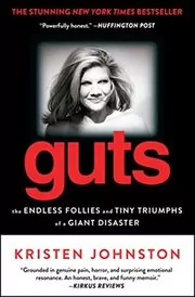 Book cover for "Guts" by Kristen Johnston