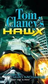 Book cover for "H.A.W.X." by Tom Clancy