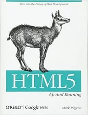 Book cover for "HTML5" by Mark Pilgrim