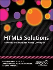 Book cover for "HTML5 Solutions" by Marco Casario