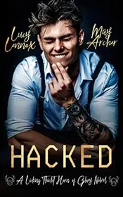 Book cover for "Hacked" by Lucy Lennox
