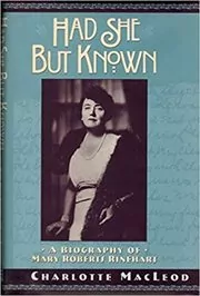 Book cover for "Had She But Known" by Charlotte MacLeod
