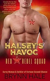 Book cover for "Halsey's Havoc" by Brynn Hale