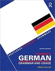 Book cover for "Hammer's German Grammar and Usage" by Martin Durrell