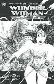 Book cover for "Hand of the Gods" by Margaret Weis