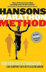 Book cover for "Hansons Marathon Method: Run Your Fastest Marathon the Hansons Way" by Luke Humphrey