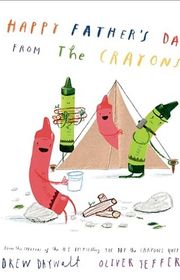 Book cover for "Happy Father's Day from the Crayons" by Drew Daywalt