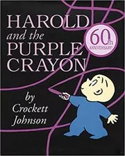 Book cover for "Harold and the Purple Crayon" by Crockett Johnson