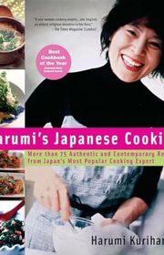 Book cover for "Harumi's Japanese Cooking" by Harumi Kurihara