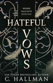Book cover for "Hateful Vows" by C Hallman