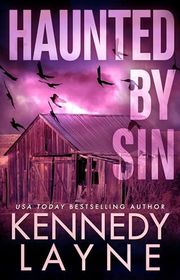 Book cover for "Haunted by Sin" by Kennedy Layne