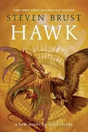 Book cover for "Hawk" by Steven Brust