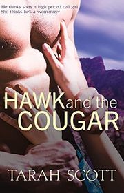 Book cover for "Hawk and the Cougar" by Tarah Scott