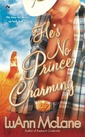 Book cover for "He's No Prince Charming" by LuAnn McLane