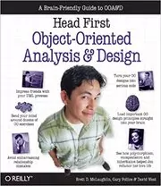 Book cover for "Head First Object-Oriented Analysis and Design" by Brett D. McLaughlin