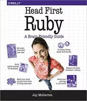 Book cover for "Head First Ruby" by Jay McGavren