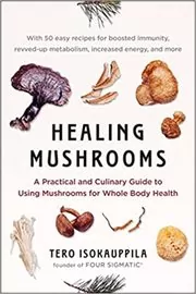 Book cover for "Healing Mushrooms" by Tero Isokauppila