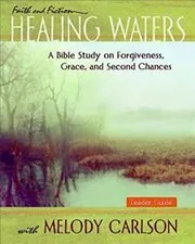 Book cover for "Healing Waters" by Melody Carlson