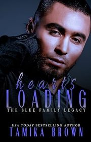 Book cover for "Hearts Loading" by Tamika Brown