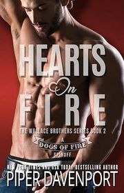 Book cover for "Hearts on Fire" by Piper Davenport