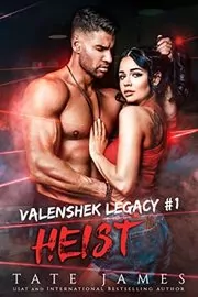 Book cover for "Heist" by Tate James